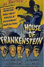Watch House of Frankenstein 123moviesFree