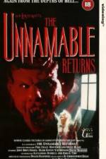 Watch The Unnamable II: The Statement of Randolph Carter 123moviesFree